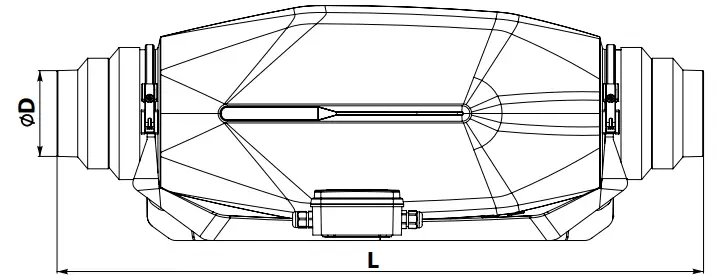 VENTS Stream EC Plastic Sound Insulated Fan - fig 1