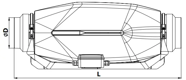 VENTS Stream EC Plastic Sound Insulated Fan - fig 2