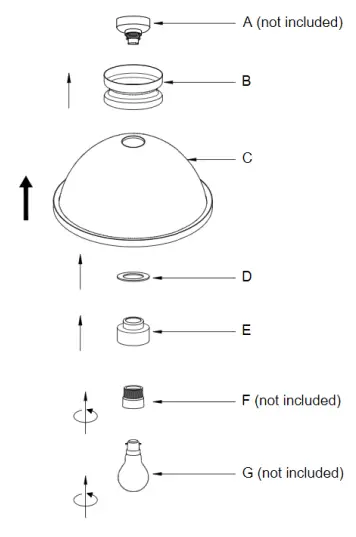 Lucci 099040 Alfred 1 Light Diy Batten Fix 1