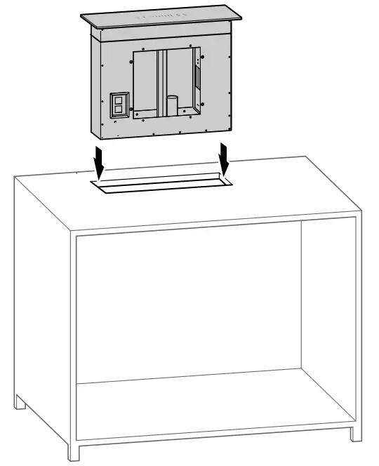 Linarie RAHP6X Downdraft Extractor Range Hood - fig 4