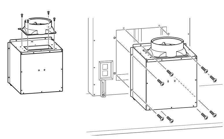 Linarie RAHP6X Downdraft Extractor Range Hood - fig 6