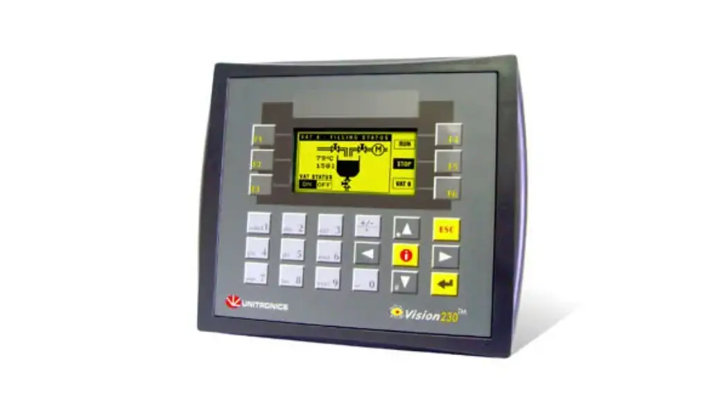 Unitronics V230 Vision Plc+hmi Controller With Embedded Hmi Panel User Guide