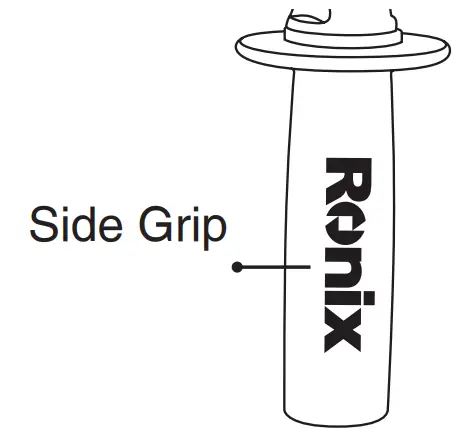 Ronix 2701 Rotary Hammer - fig 3