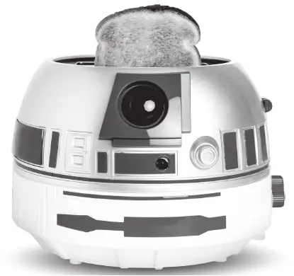 STAR WARS R2-D2 Two Slice Toaster