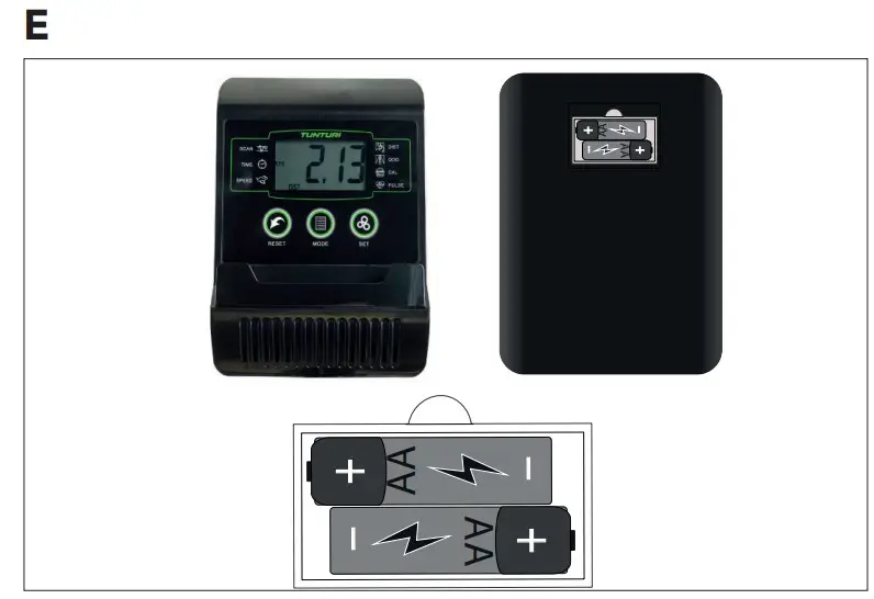 Replace the batteries