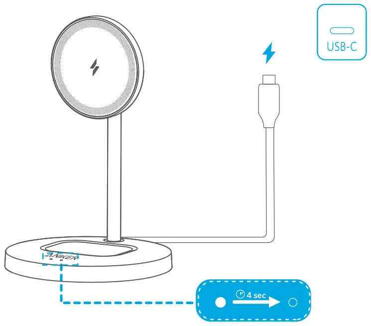 ANKER A2543 PowerWave 2-in-1 Stand Lite - FIg 1