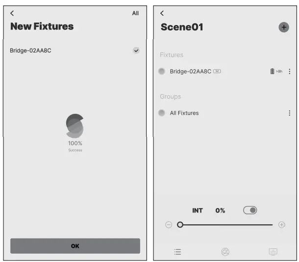 Aputure Sidus Link Bridge - Lights control2