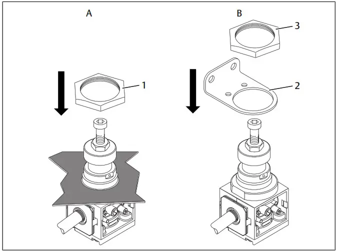 EMERSON AVENTICS 645 Pressure Regulator - Assembly and installation 1