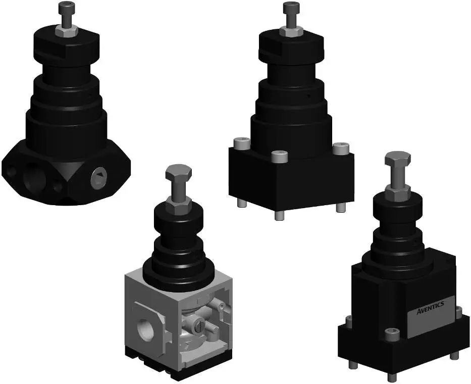 EMERSON AVENTICS 645 Pressure Regulator - Cover