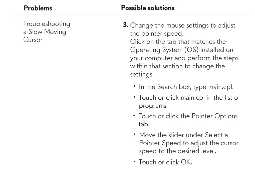 ALIENWARE AW558 Advanced Gaming Mouse - Troubleshooting 4