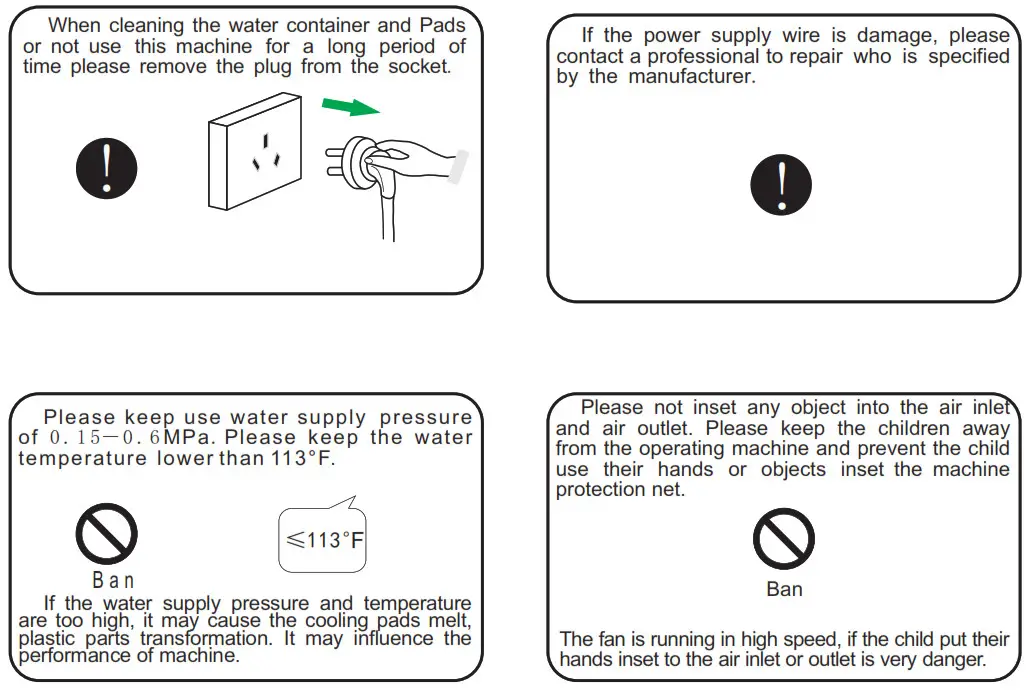 CajunKooling CK8100 Evaporative -Matters Need Attention