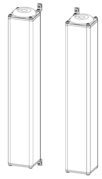 NEC Rear Mounted Speakers-