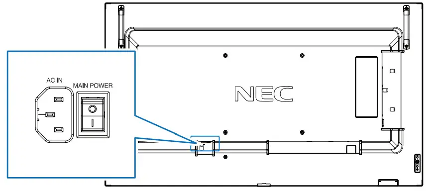 NEC Rear Mounted Speakers-cables