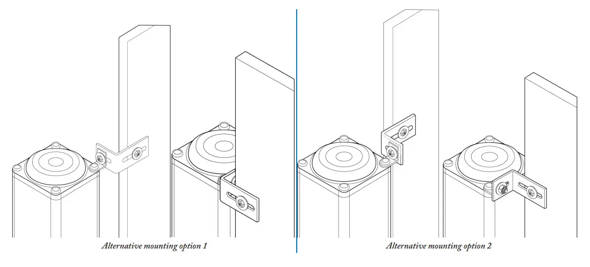 NEC Rear Mounted Speakers-monitor