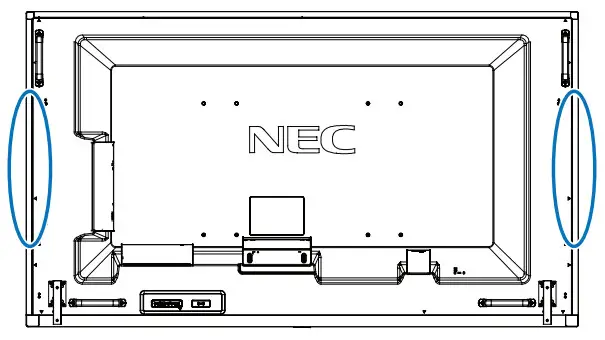NEC Rear Mounted Speakers-speakers
