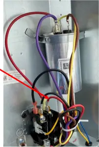 Connecting the BROWN wire