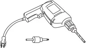 Electric or battery operated drill