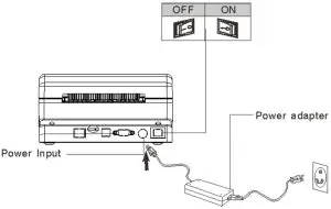 MOIPO XP-D4602B Desktop Thermal Printer--------Installation