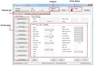 MOIPO XP-D4602B Desktop Thermal Printer--------Printer Diagnostic Tool