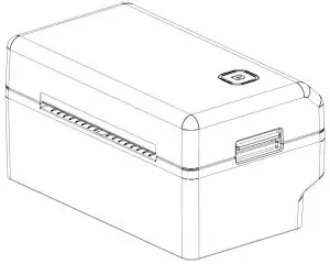 MOIPO XP-D4602B Desktop Thermal Printer--------Single paper loading
