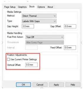 MOIPO XP-D4602B Desktop Thermal Printer--------software is used, set