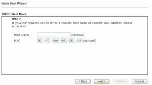 DrayTek Vigor2915 Series Dual- Simply click Next