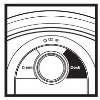 Shark Robot Vacuum- DOCK BUTTON