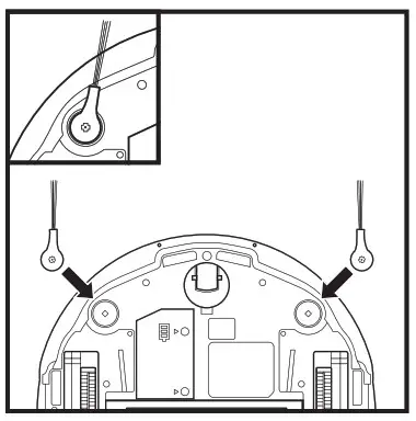 Shark Robot Vacuum- Side Brushes