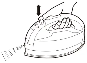 Panasonic NI WL70 Ceramic Soleplate Cordless Steam Iron - fig 6