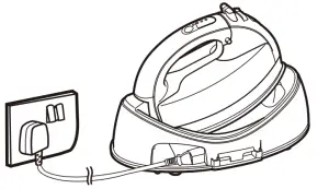 Panasonic NI WL70 Ceramic Soleplate Cordless Steam Iron - water tank 2