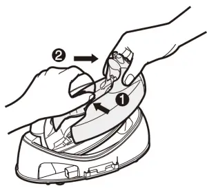 Panasonic NI WL70 Ceramic Soleplate Cordless Steam Iron - water tank 6