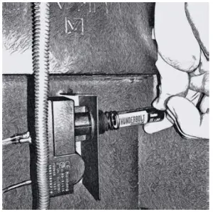 UKIAH TK-1044-T2BLK Tailgater II Gas Fire Pit with Beat to Music - - Charge the battery