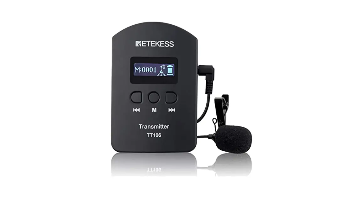 Retekess Tt106 Wireless Transmission System Instructions