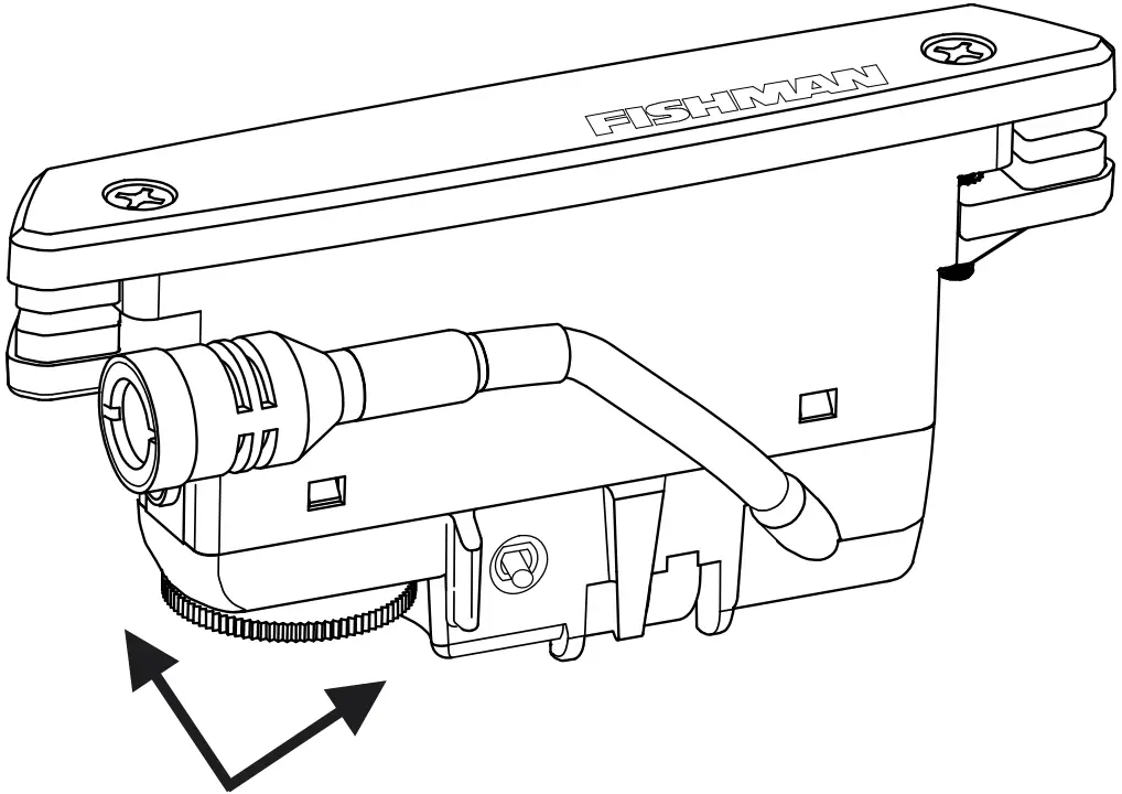 FISHMAN 3259 Powertap Earth Body Sensor with Soundhole Pickup