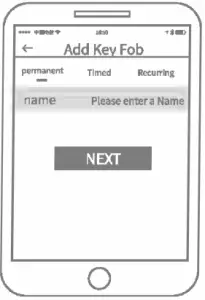 YAMAHA R1 Key Fob Add key fob to a lock in APP 4