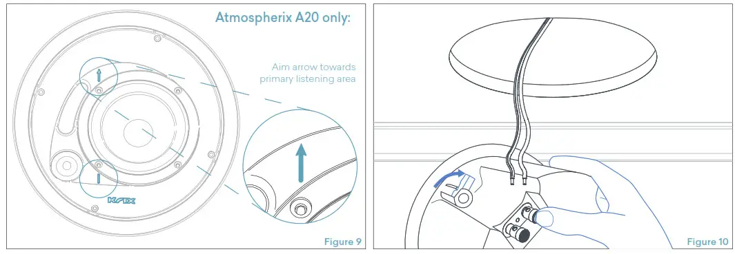 Krix Atmospherix AS A20 In Ceiling Speaker- Figure 10