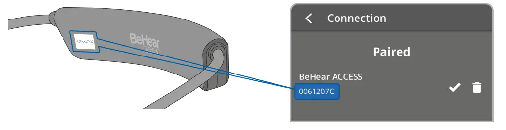 behear access ABH 120 Wear Hear Advanced Personal Hearing Amplifier - Paired