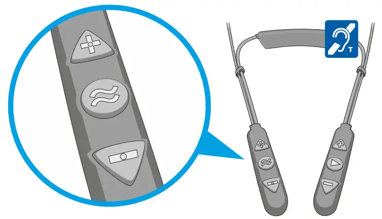 behear access ABH 120 Wear Hear Advanced Personal Hearing Amplifier - Telecoil 2