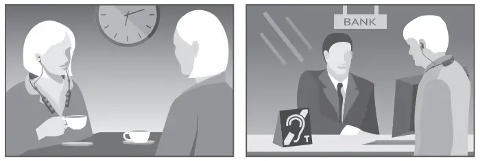 behear access ABH 120 Wear Hear Advanced Personal Hearing Amplifier - bank