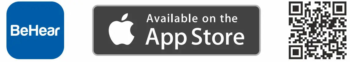 behear access ABH 120 Wear Hear Advanced Personal Hearing Amplifier - qr code 2