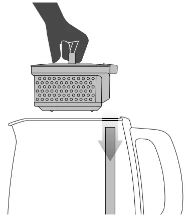 sage BTM800 Tea Maker-scoop