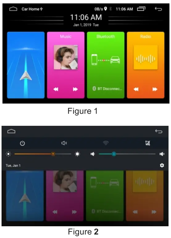 Rimoody Double Din Car Stereo Compatible with Apple Carplay-fig2