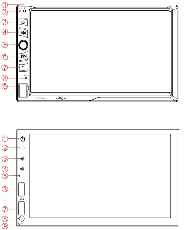 Rimoody Double Din Car Stereo Compatible with Apple Carplay-fig20