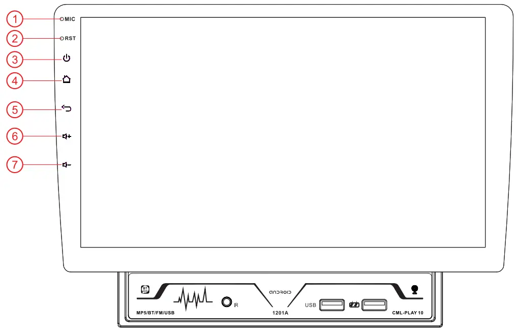 Rimoody Double Din Car Stereo Compatible with Apple Carplay-fig22