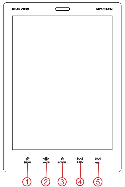 Rimoody Double Din Car Stereo Compatible with Apple Carplay-fig23