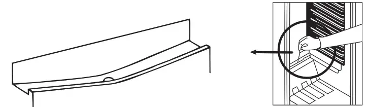 SHARP SJ-TB03ITXWF-EU Fridge- Refrigerator compartment