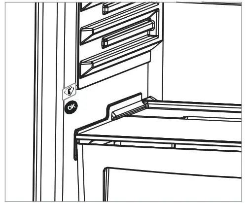 SHARP SJ-TB03ITXWF-EU Fridge- coldest area