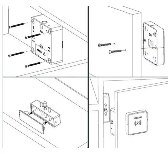 KERONG KR-S61F Mifare Card RFID Locker fig13