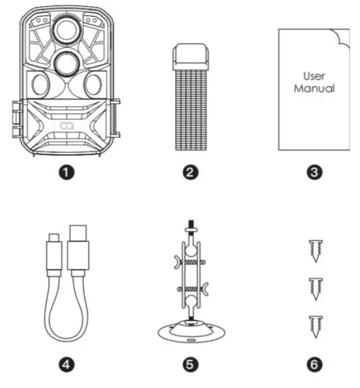 MAHEVY H5 Trail Camera - figure 1