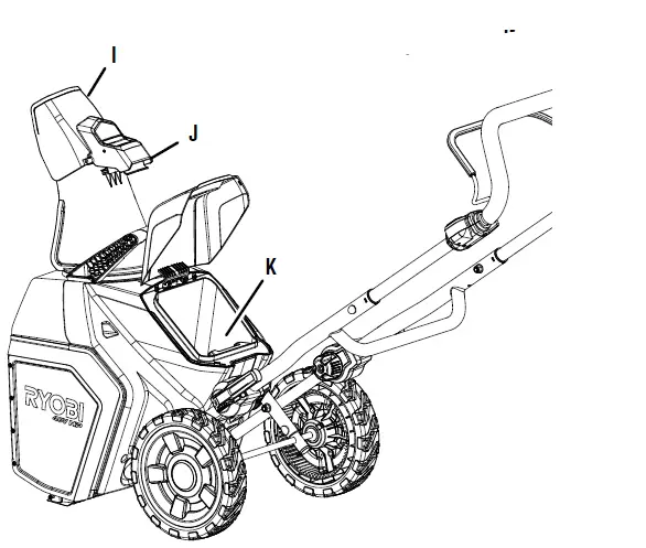 RYOBI RY40870 40V HP Brushless 24-Inch Two-Stage Snow Blower Kit fig 2